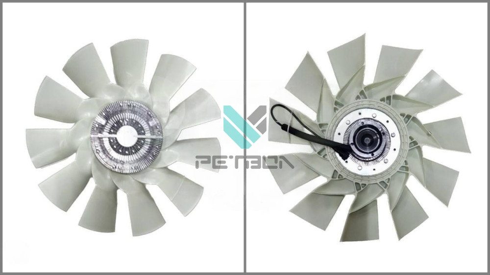 Крыльчатка в сборе с муфтой 750 VOLVO 24017079, 24017083