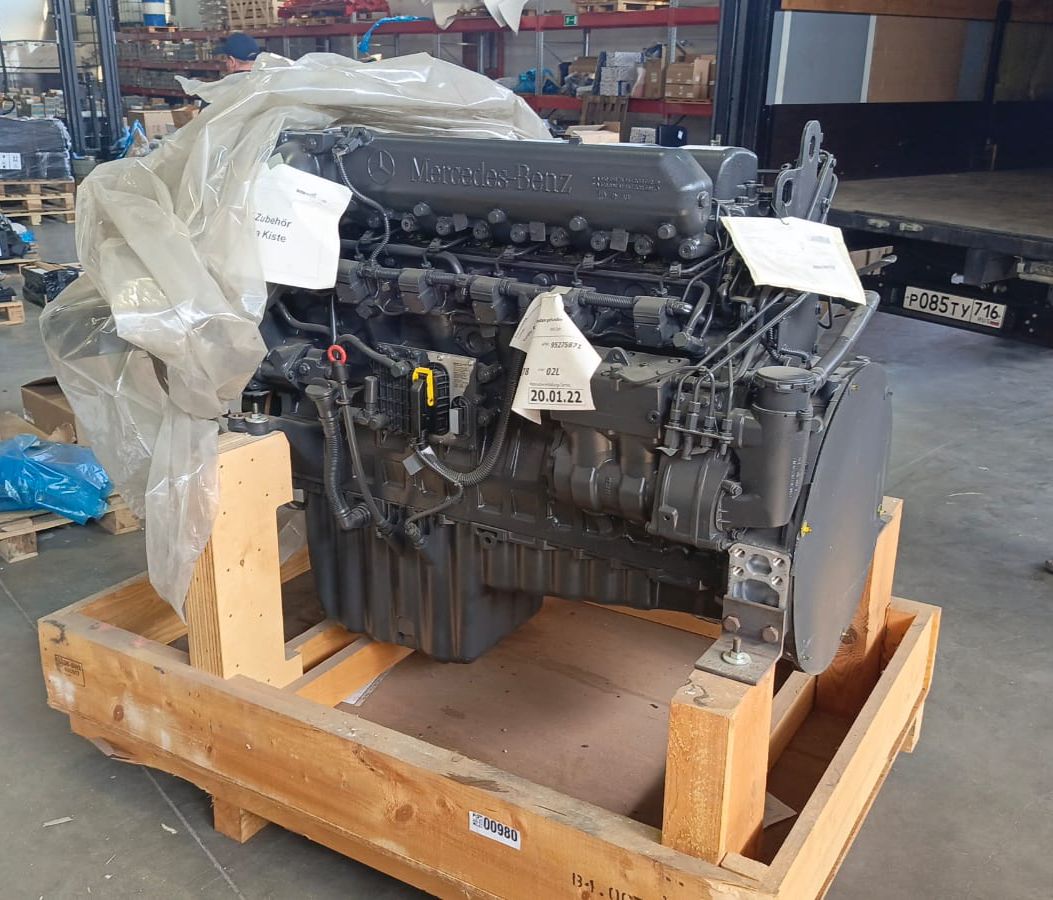 Двигатель Daimler Евро 5 (0366601) OM 457LA 457.968 V/3 06 KMZ 5490 NEО, 65206, 65207, 65209, Mercedes Axor